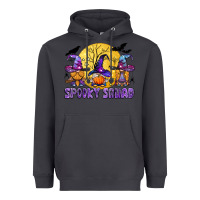 Smoke spooky squad Heavyweight Hoodie - BundleAndBundleShop