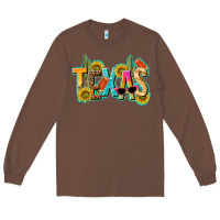 Chestnut texas summer Long Sleeve Tee - texasbilliewilder