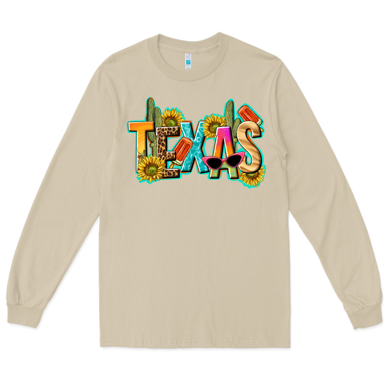 Texas Summer Long Sleeve Tee by texasbilliewilder | Teevron