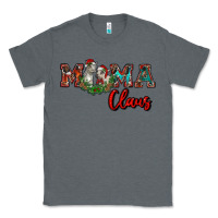 Charcoal Heather mama claus Classic Tee - RanaPortraitStore