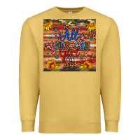 Antique Gold all american girl Premium Sweatshirt - Artiststas