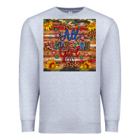 Heather Grey all american girl Premium Sweatshirt - Artiststas