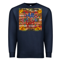 Navy all american girl Premium Sweatshirt - Artiststas