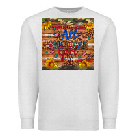 Oatmeal Heather all american girl Premium Sweatshirt - Artiststas