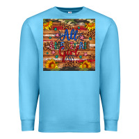 Ocean Blue all american girl Premium Sweatshirt - Artiststas