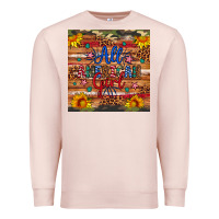 Pale Pink all american girl Premium Sweatshirt - Artiststas