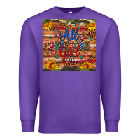 Purple all american girl Premium Sweatshirt - Artiststas