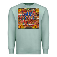 Seafoam all american girl Premium Sweatshirt - Artiststas