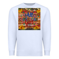White all american girl Premium Sweatshirt - Artiststas