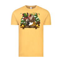 Christmas Donkey Candy House Vintage Tee | Teevron