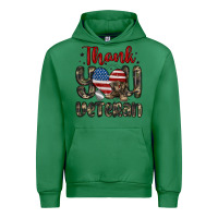 Emerald thank you veteran Urban Hoodie - MaliasSmallBusiness