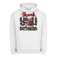 Pigment Lunar Rock thank you veteran Urban Hoodie - MaliasSmallBusiness