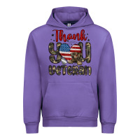 Tulip thank you veteran Urban Hoodie - MaliasSmallBusiness