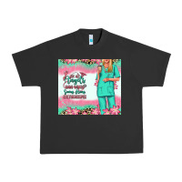 Pigment Black not all angels have wings blonde nurse Urban Heavy Tee - RanaPortraitStore