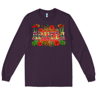 Plum abuela Long Sleeve Tee - Zillion Design Studio