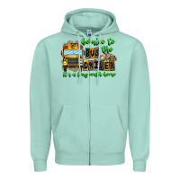 Be Nice To The Bus Driver It's A Long Walk Home Zipper Hoodie | Teevron