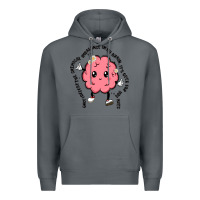 Rock brain Premium Hoodie - MaliasSmallBusiness