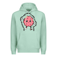 Seafoam brain Premium Hoodie - MaliasSmallBusiness