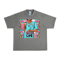 Tornado nurse life afro woman Urban Heavy Tee - RanaPortraitStore