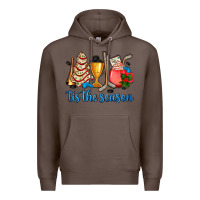 Coffee tis the season hockey and Christmas Premium Hoodie - AdoDesignShop