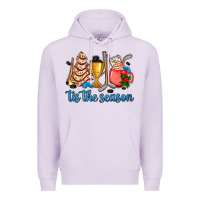 Lilac tis the season hockey and Christmas Premium Hoodie - AdoDesignShop