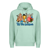 Seafoam tis the season hockey and Christmas Premium Hoodie - AdoDesignShop