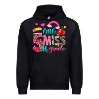 Black little miss fifth grade Urban Hoodie - NancyCooperArtShop