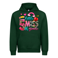 Forest Green little miss fifth grade Urban Hoodie - NancyCooperArtShop