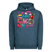 Pigment Midnight Navy little miss fifth grade Urban Hoodie - NancyCooperArtShop
