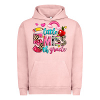 Pigment Salmon little miss fifth grade Urban Hoodie - NancyCooperArtShop