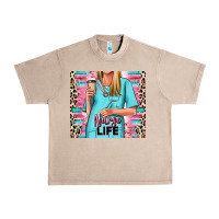 French Oak nurse life blonde woman Urban Heavy Tee - RanaPortraitStore