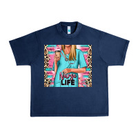 Navy nurse life blonde woman Urban Heavy Tee - RanaPortraitStore