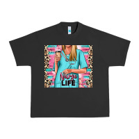 Nurse Life Blonde Woman Urban Heavy Tee | Teevron