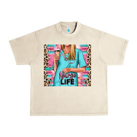 Sandshell nurse life blonde woman Urban Heavy Tee - RanaPortraitStore