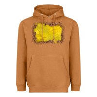 Meerkat gemstone yellow leopard background Heavyweight Hoodie - JahusDesignShop