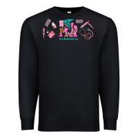 Black medical assistant elements Premium Sweatshirt - AdoDesignShop