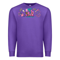 Purple medical assistant elements Premium Sweatshirt - AdoDesignShop