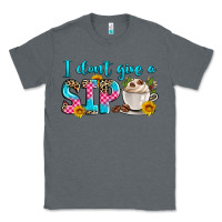 Charcoal Heather i don't give a sip Classic Tee - Zillion Design Studio
