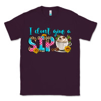 Plum i don't give a sip Classic Tee - Zillion Design Studio