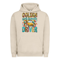 Pigment French Oak golden girls favorite bus driver Urban Hoodie - NancyCooperArtShop