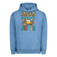 Pigment Pebble Blue golden girls favorite bus driver Urban Hoodie - NancyCooperArtShop
