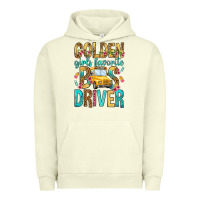 Pigment Pistachio golden girls favorite bus driver Urban Hoodie - NancyCooperArtShop