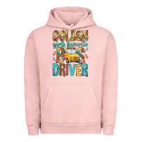 Pigment Salmon golden girls favorite bus driver Urban Hoodie - NancyCooperArtShop