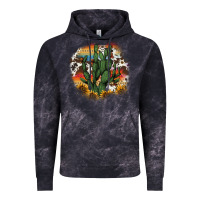 Cloud Black cowhide aztec sunflowers cactus Vintage Hoodie - AdoDesignShop