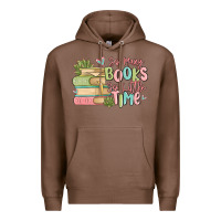 Chestnut so many books so little time Premium Hoodie - MaliasSmallBusiness