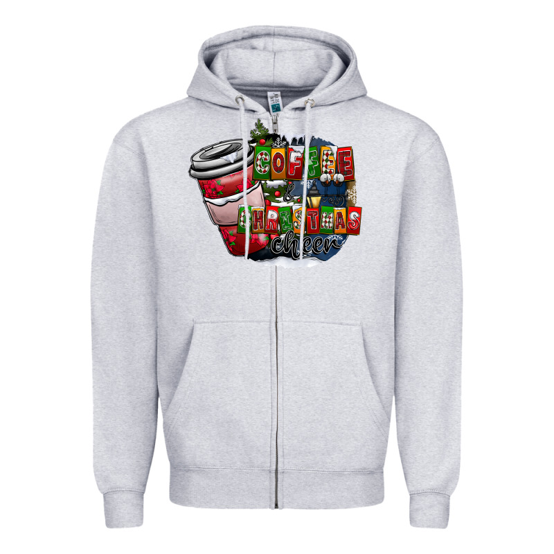 Coffe Zipper Hoodie by CowhideDigitalArt | Teevron
