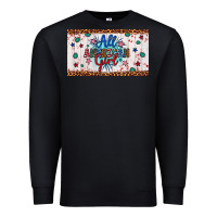 Black all american girl Premium Sweatshirt - Artiststas