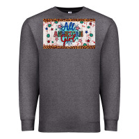 Charcoal Heather all american girl Premium Sweatshirt - Artiststas