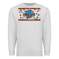 Dove Grey all american girl Premium Sweatshirt - Artiststas