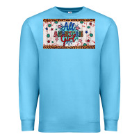 Ocean Blue all american girl Premium Sweatshirt - Artiststas
